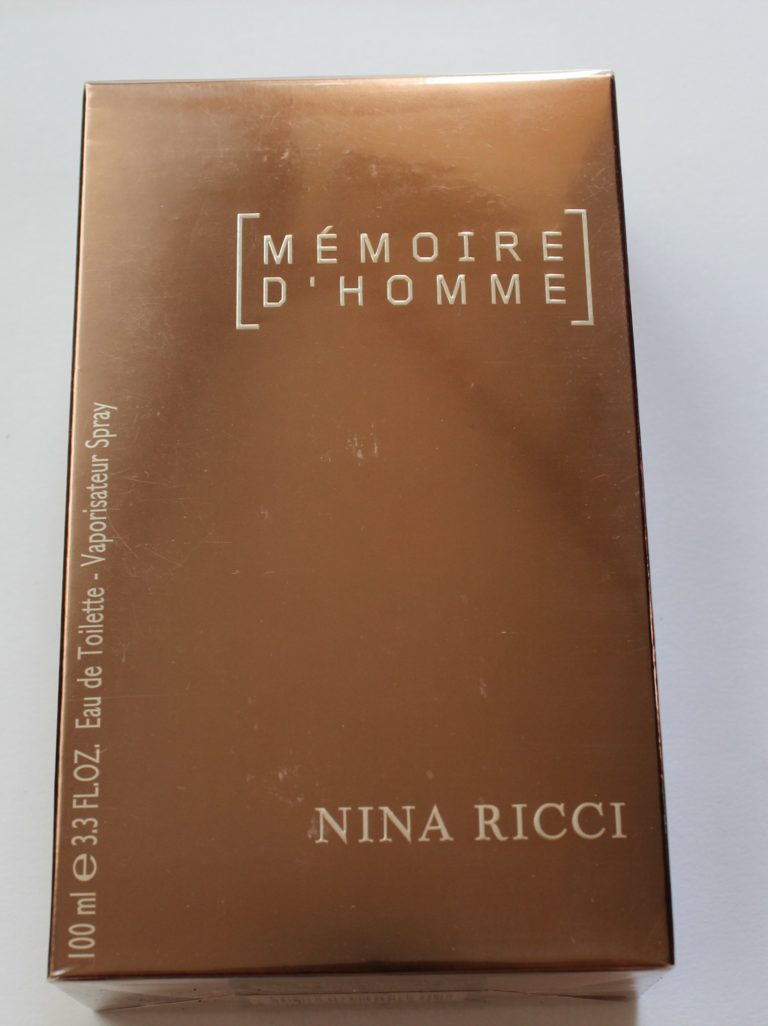 Nina Ricci Memoire D' homme100ml edt