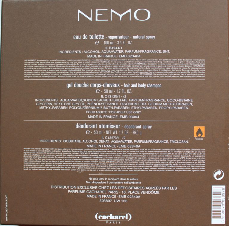 Alternative view of ZESTAW CACHAREL NEMO 100ML EDT +50ML+50ML