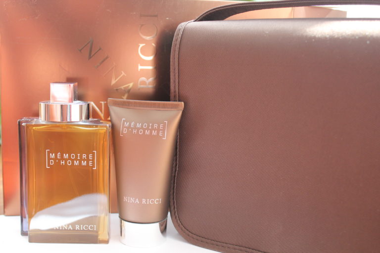 Nina Ricci Memoire D' homme100ml edt +75ml + kosmetyczka