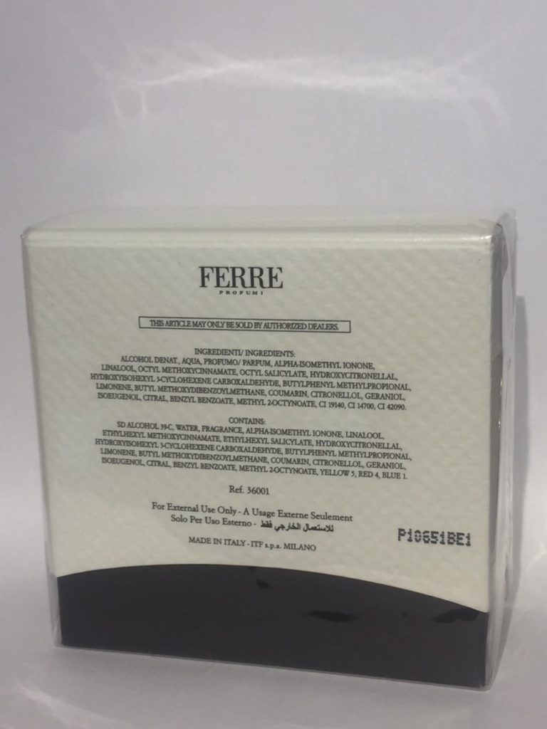 Alternative view of FERRE EAU DE PARFUM 30ML