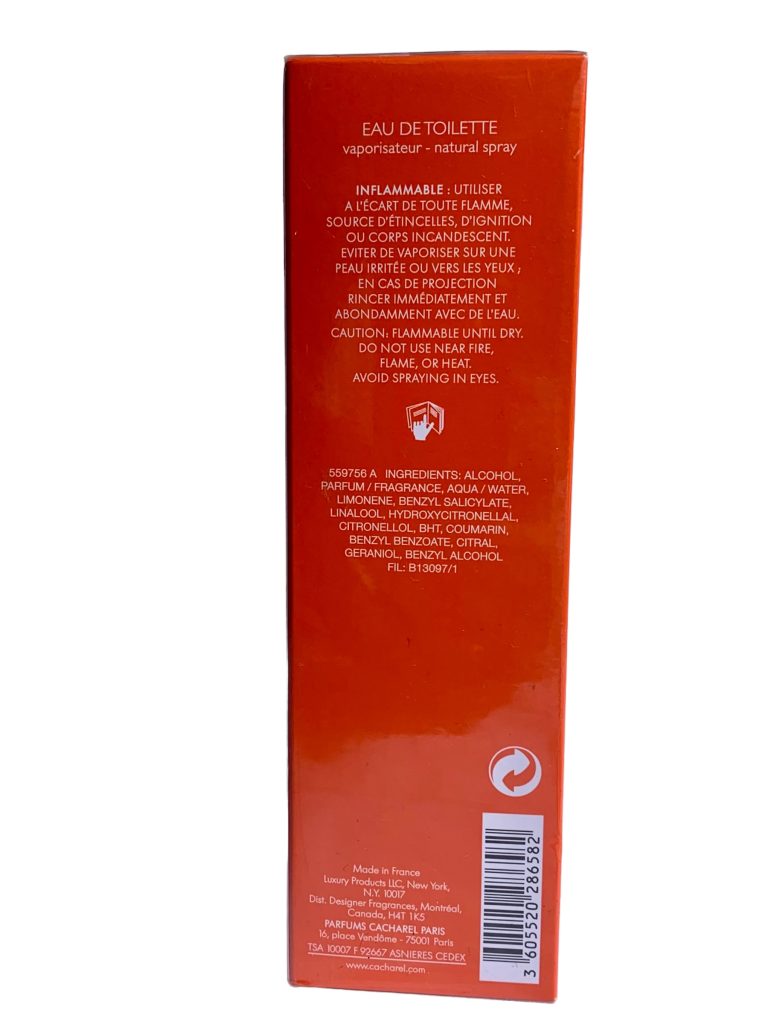 Cacharel Liberte 75ml - obrazek 3