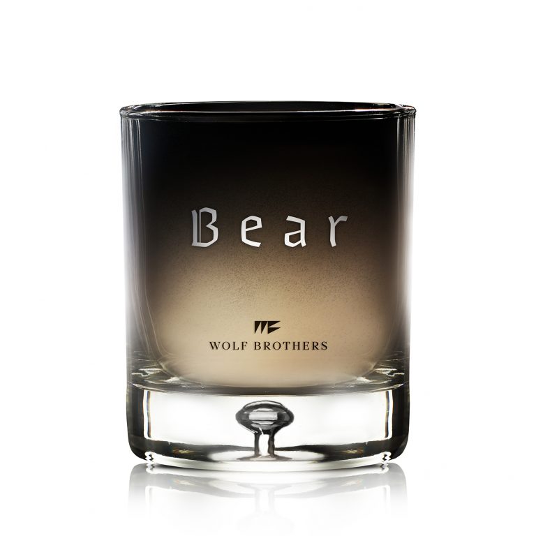 WOLF BROTHERS luksusowa świeca sojowa BEAR 230g