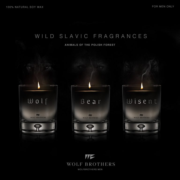 WOLF BROTHERS luksusowa świeca sojowa BEAR 230g - obrazek 6