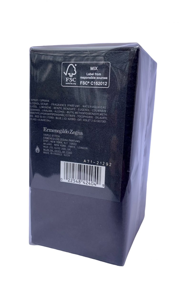 Ermenegildo Zegna XXX Charcoal 100ml - obrazek 3