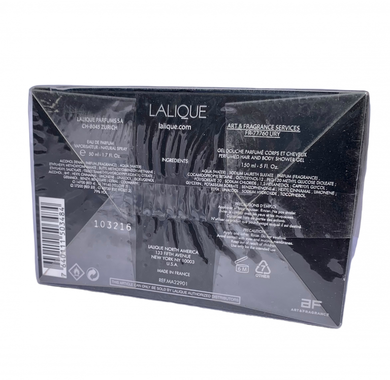 Lalique Encre Noir A L' Extreme Zestaw - obrazek 3