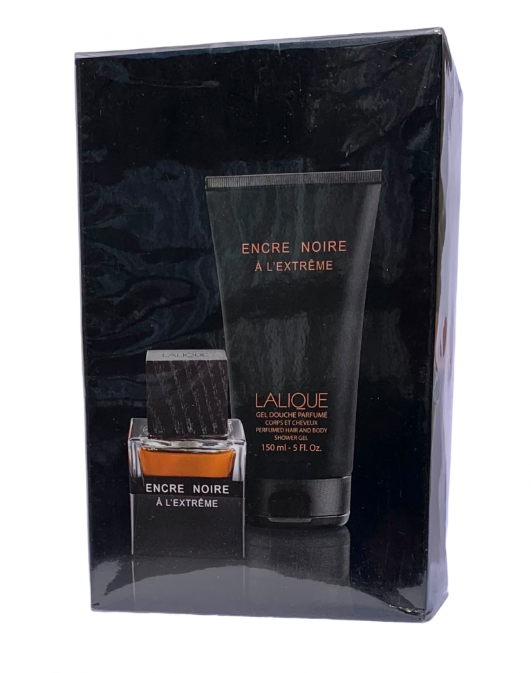 Lalique Encre Noir A L' Extreme Zestaw - obrazek 5