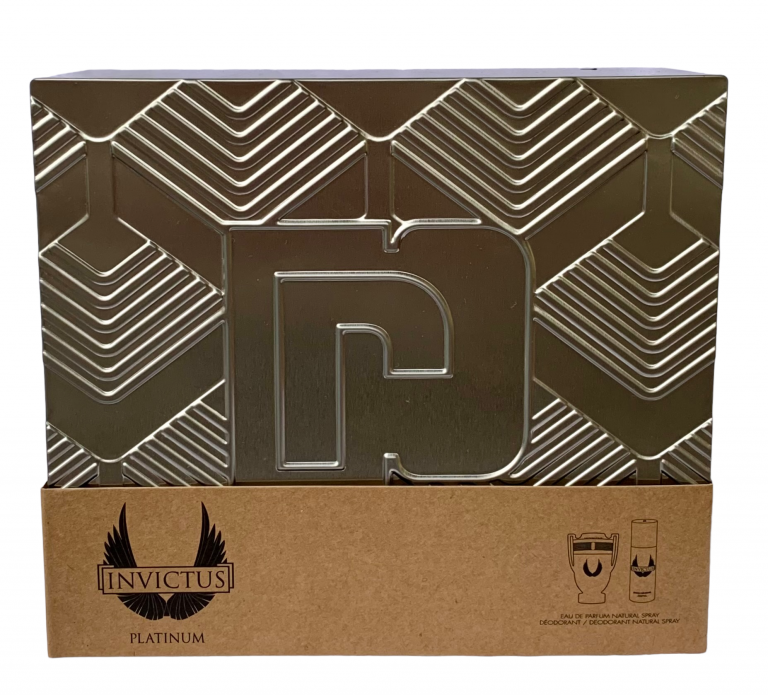 Paco Rabanne Invictus Platinum Zestaw 100ml + 150ml - obrazek 4