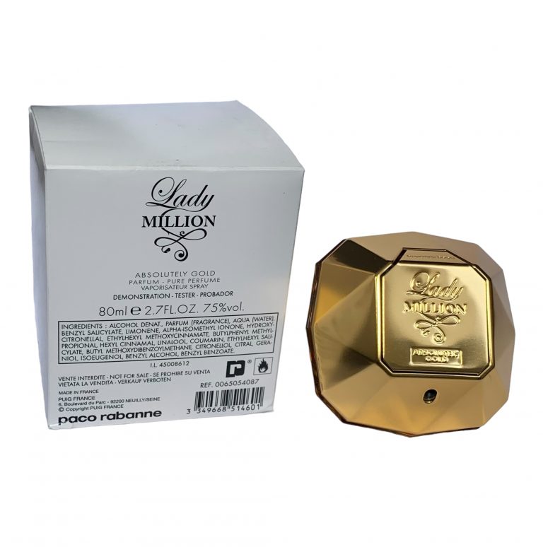 Paco Rabanne Lady Million Absolutely Gold 80ml - obrazek 7