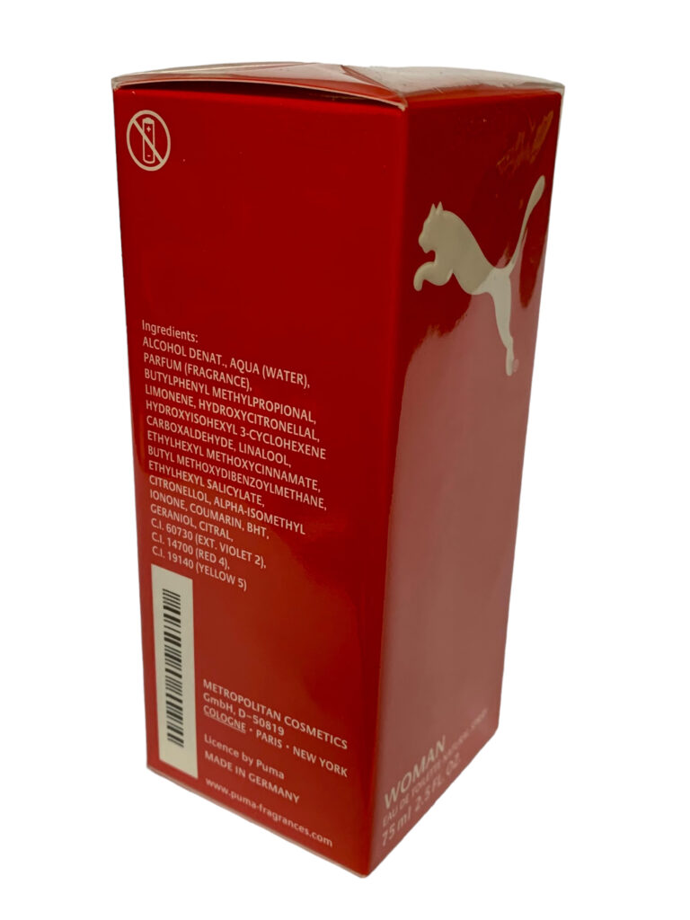 Alternative view of Puma Woman czerwona 75ml