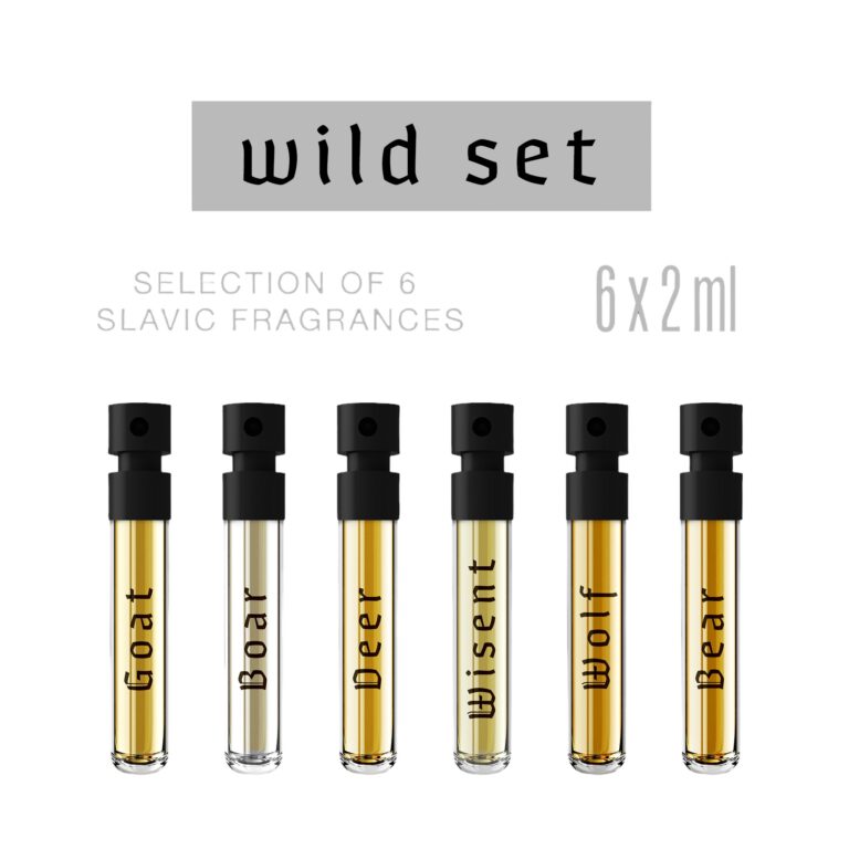 Wolf Brothers Wild Slavic Fragrance Wild Set 6x2ml