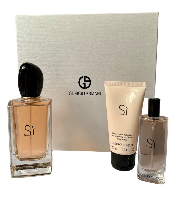 Alternative view of Giorgio Armani Si Eau de Parfum Zestaw 100ml + 15ml + balsam
