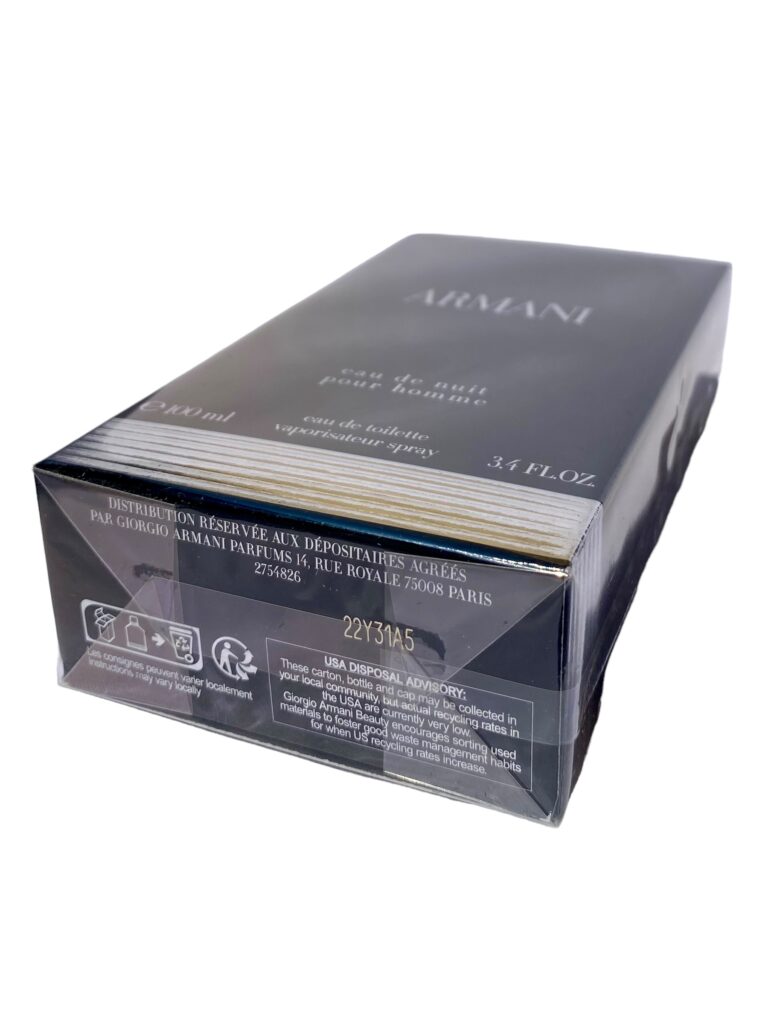 Giorgio Armani Eau de Nuit 100ml edt - obrazek 4
